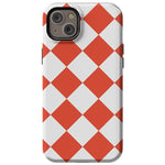 Red Checkerboard | High Contrast Design Case Phone Case Casetry Essential + MagSafe® iPhone 14 Plus