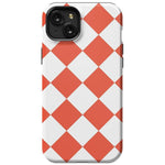 Red Checkerboard | High Contrast Design Case Phone Case Casetry Essential + MagSafe® iPhone 15 Plus