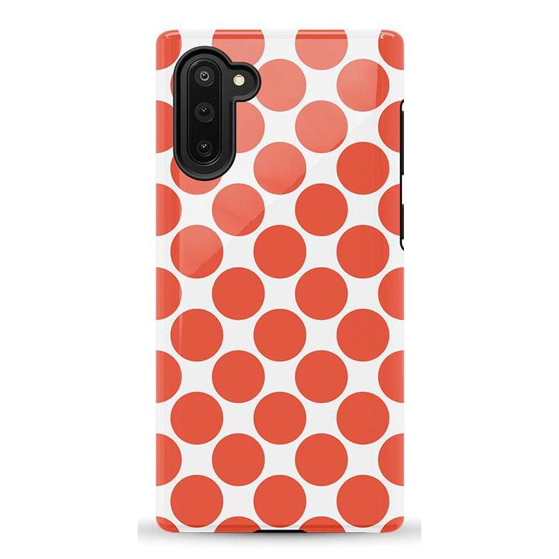 Red Dots | High Contrast Design Case Phone Case Casetry Essential Galaxy Note 10 