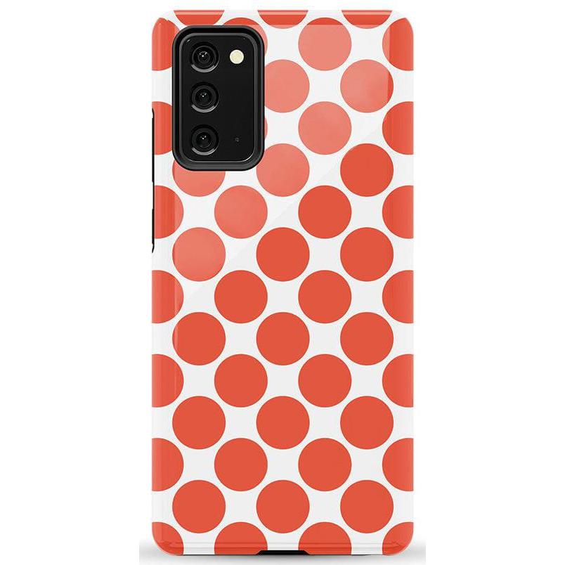Red Dots | High Contrast Design Case Phone Case Casetry Essential Galaxy Note 20 