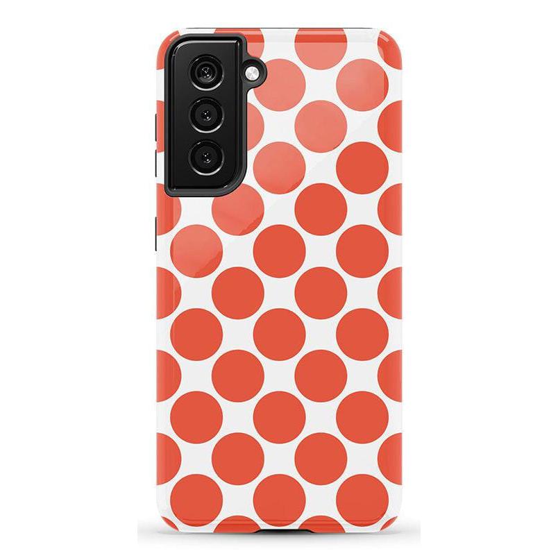 Red Dots | High Contrast Design Case Phone Case Casetry Essential Galaxy S21 