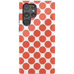 Red Dots | High Contrast Design Case Phone Case Casetry Essential Galaxy S22 Ultra 