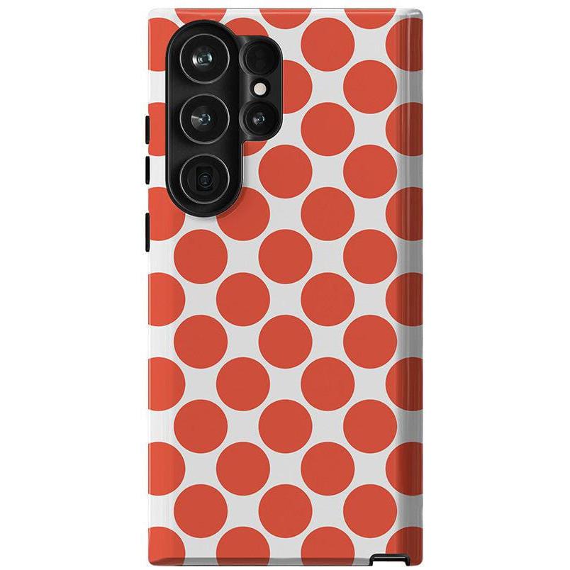 Red Dots | High Contrast Design Case Phone Case Casetry Essential Galaxy S24 Ultra 