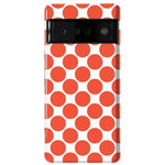 Red Dots | High Contrast Design Case Phone Case Casetry Essential Google Pixel 6 Pro 