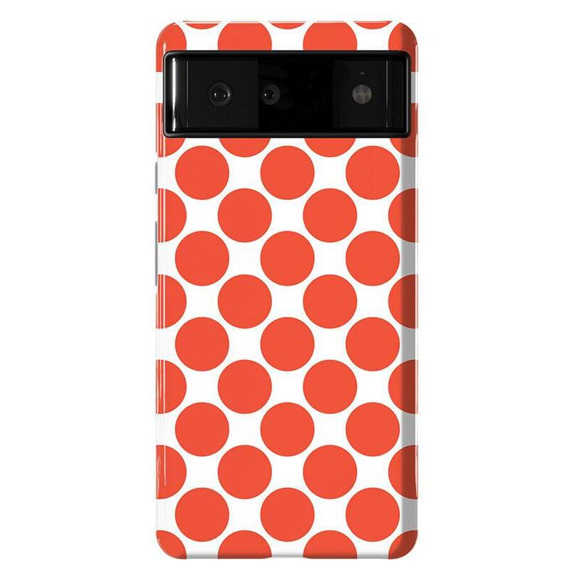Red Dots | High Contrast Design Case Phone Case Casetry Essential Google Pixel 6 