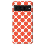 Red Dots | High Contrast Design Case Phone Case Casetry Essential Google Pixel 7 Pro 