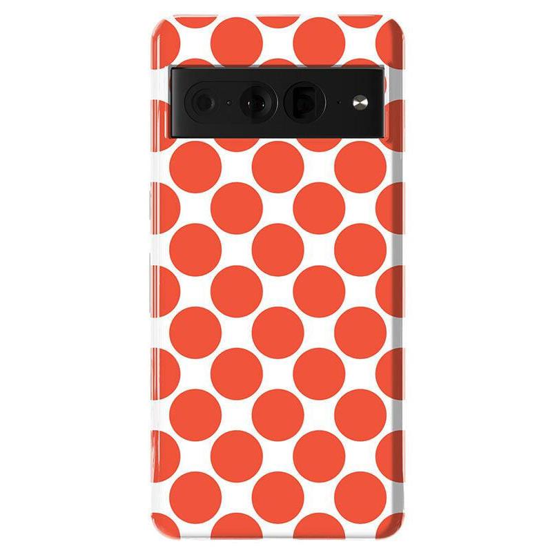 Red Dots | High Contrast Design Case Phone Case Casetry Essential Google Pixel 7 Pro 