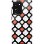 Red Lattice Tile | High Contrast Design Case Phone Case Casetry Essential Galaxy Note 20 Ultra