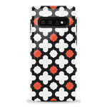 Red Lattice Tile | High Contrast Design Case Phone Case Casetry Essential Galaxy S10