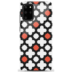 Red Lattice Tile | High Contrast Design Case Phone Case Casetry Essential Galaxy S20 Plus
