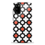 Red Lattice Tile | High Contrast Design Case Phone Case Casetry Essential Galaxy S20