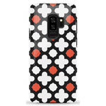 Red Lattice Tile | High Contrast Design Case Phone Case Casetry Essential Galaxy S9 Plus