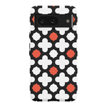 Red Lattice Tile | High Contrast Design Case Phone Case Casetry Essential Google Pixel 8