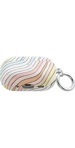 Ride The Wave | Pastel Rainbow Lined AirPods Case AirPods Case get.casely 