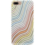 Ride The Wave | Pastel Rainbow Lined Case iPhone Case get.casely Classic iPhone 6/7/8 Plus