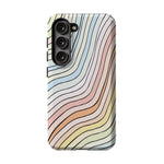 Ride The Wave | Pastel Rainbow Lined Samsung Case Samsung Case Casetry Galaxy S23