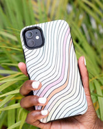 Ride The Wave | Pastel Rainbow Lined Samsung Case Samsung Case get.casely 