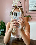 Ride The Wave | Pastel Rainbow Lined Samsung Case Samsung Case get.casely 