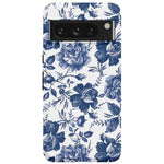 Rose to Fame | Blue & White Rose Floral Google Pixel Case Google Pixel Case Casetry Essential Google Pixel 8 Pro 