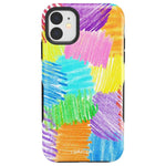Scribble Me That | Crayola Rainbow Pencil Case iPhone Case Crayola Bold iPhone 11 