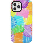 Scribble Me That | Crayola Rainbow Pencil Case iPhone Case Crayola Bold + MagSafe® iPhone 12 Pro Max 