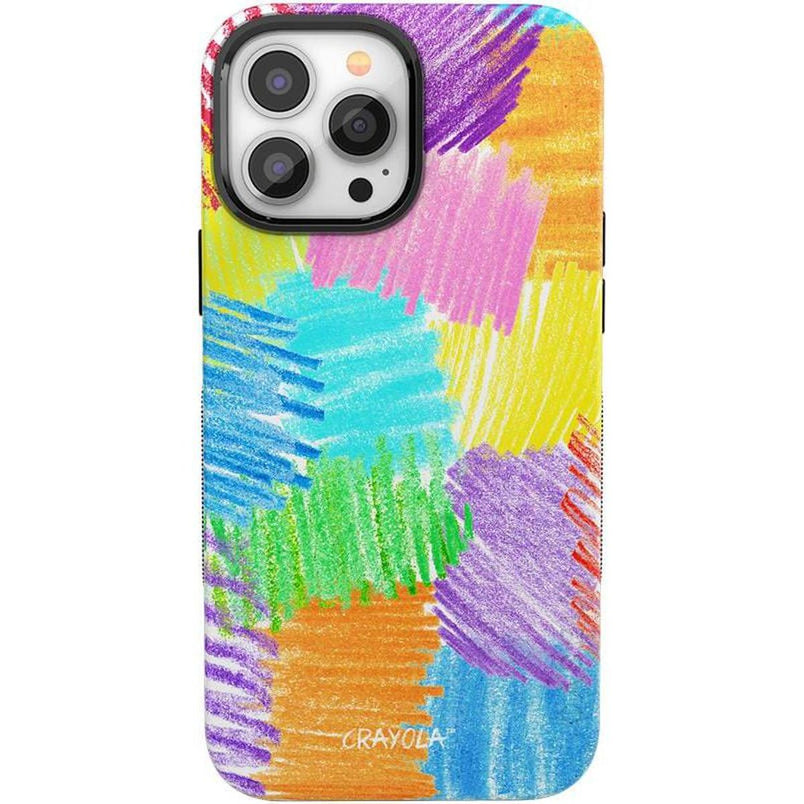 Scribble Me That | Crayola Rainbow Pencil Case iPhone Case Crayola Bold + MagSafe® iPhone 13 Pro Max 