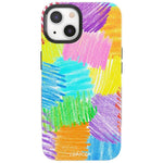 Scribble Me That | Crayola Rainbow Pencil Case iPhone Case Crayola Bold + MagSafe® iPhone 13 