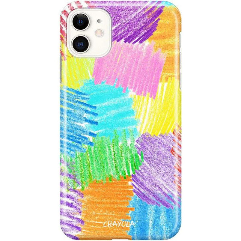 Scribble Me That | Crayola Rainbow Pencil Case iPhone Case Crayola Classic iPhone 11 