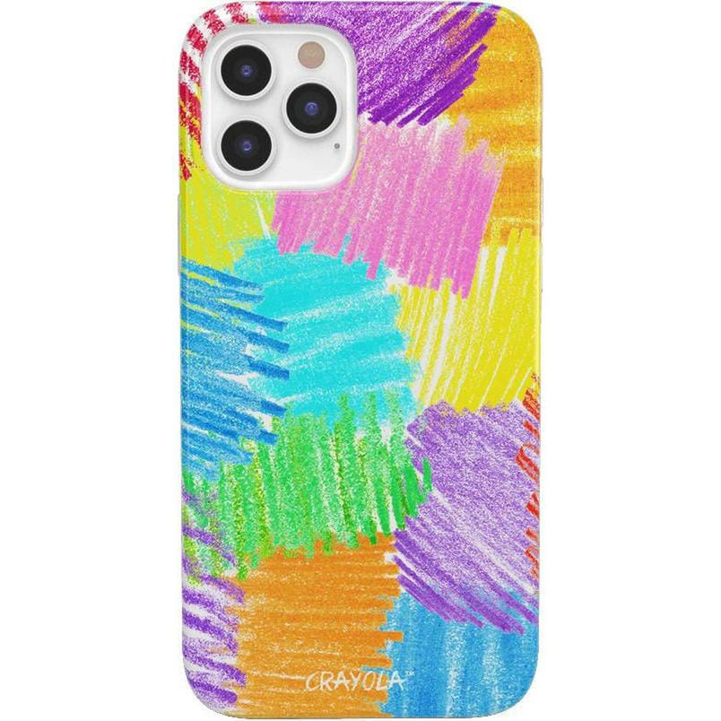 Scribble Me That | Crayola Rainbow Pencil Case iPhone Case Crayola Classic iPhone 12 Pro Max 