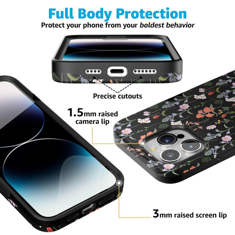 Secret Garden | Mixed Floral Case iPhone Case get.casely