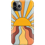 Shine On | Retro Sunset Case iPhone Case get.casely Classic iPhone 11 Pro Max 