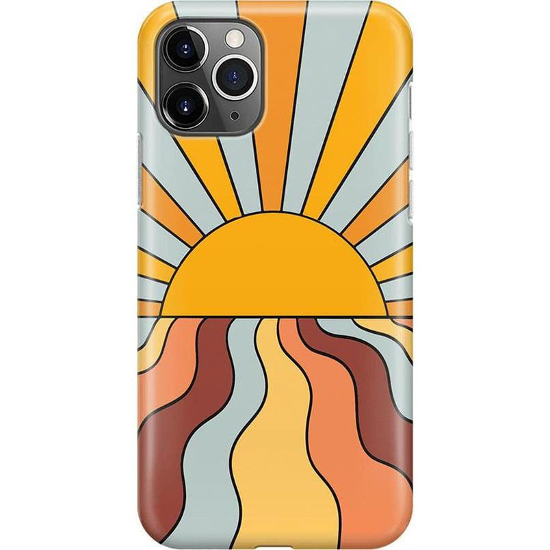 Shine On | Retro Sunset Case iPhone Case get.casely Classic iPhone 11 Pro Max 