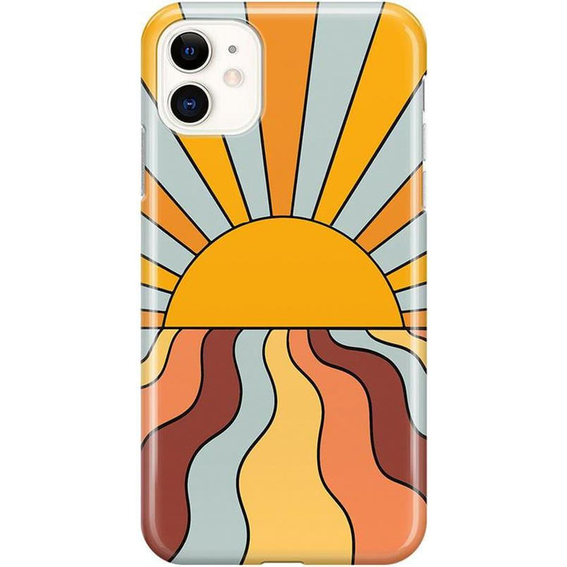 Shine On | Retro Sunset Case iPhone Case get.casely Classic iPhone 11 