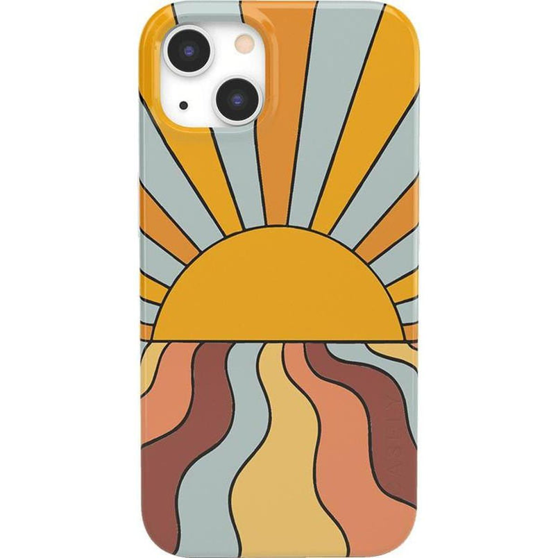 Shine On | Retro Sunset Case iPhone Case get.casely Classic iPhone 13 Mini 