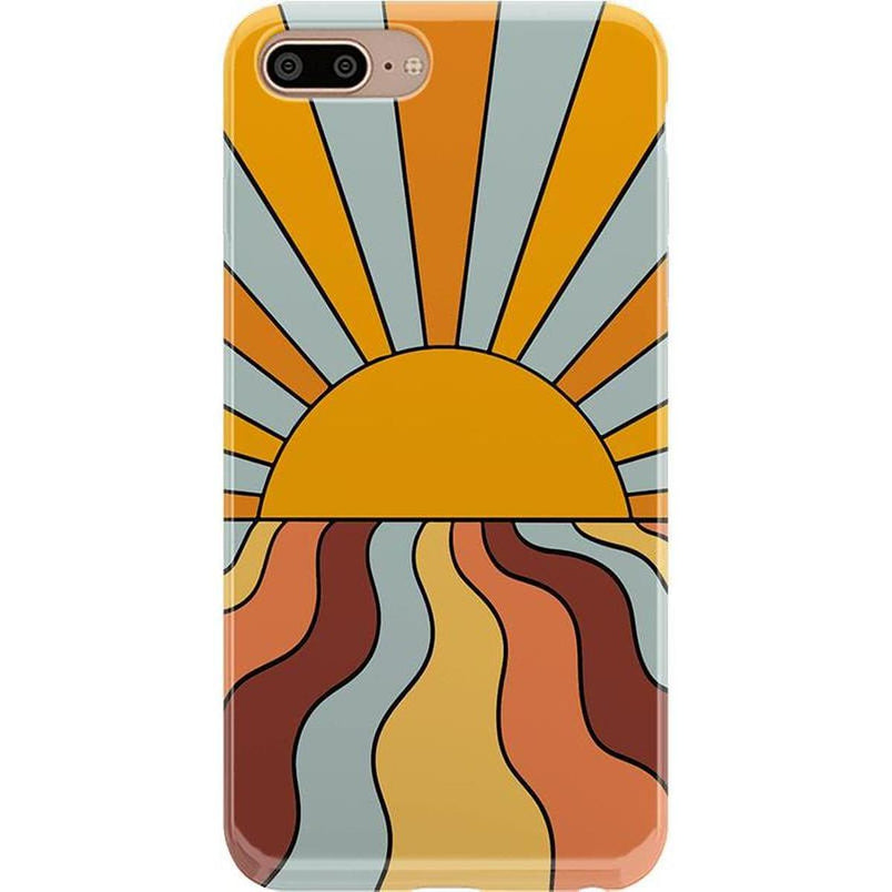 Shine On | Retro Sunset Case iPhone Case get.casely Classic iPhone 6/7/8 Plus 