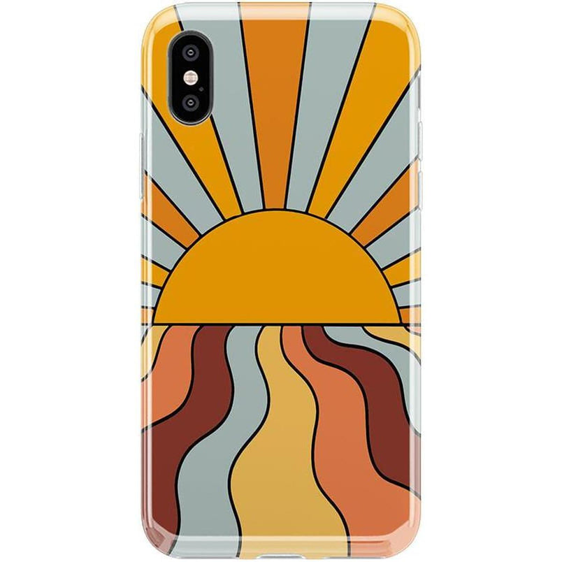 Shine On | Retro Sunset Case iPhone Case get.casely Classic iPhone XS Max 