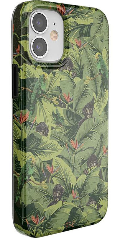 Sneaky Monkeys | Frida Kahlo Jungle Floral Case iPhone Case get.casely 