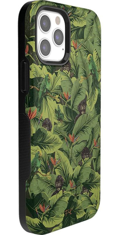 Sneaky Monkeys | Frida Kahlo Jungle Floral Case iPhone Case get.casely 