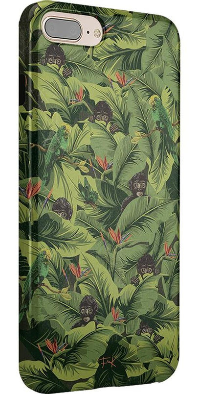 Sneaky Monkeys | Frida Kahlo Jungle Floral Case iPhone Case get.casely 