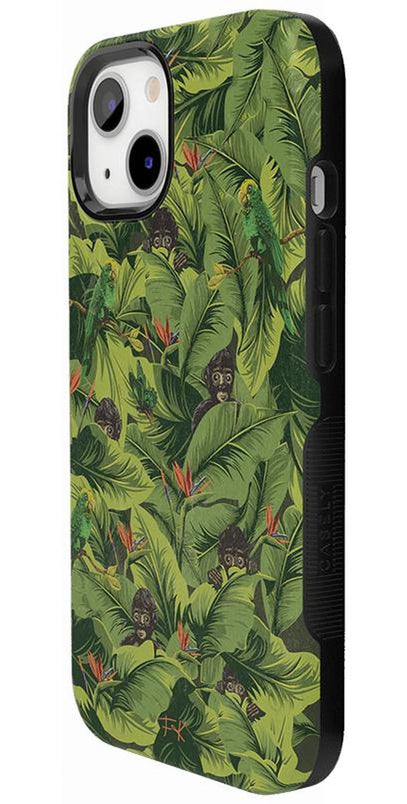 Sneaky Monkeys | Frida Kahlo Jungle Floral Case iPhone Case get.casely 