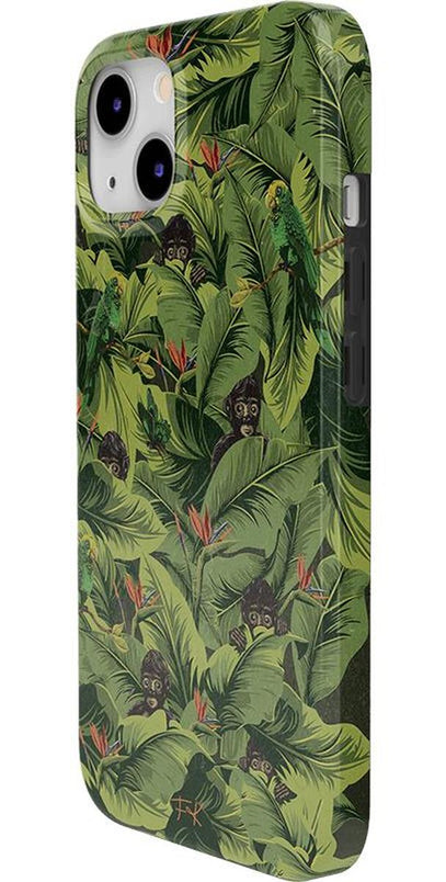 Sneaky Monkeys | Frida Kahlo Jungle Floral Case iPhone Case get.casely 