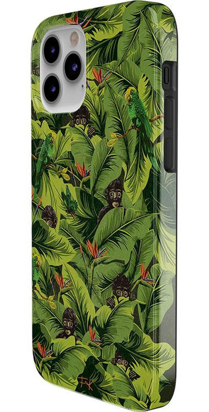 Sneaky Monkeys | Frida Kahlo Jungle Floral Case iPhone Case get.casely 