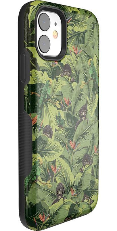 Sneaky Monkeys | Frida Kahlo Jungle Floral Case iPhone Case get.casely 