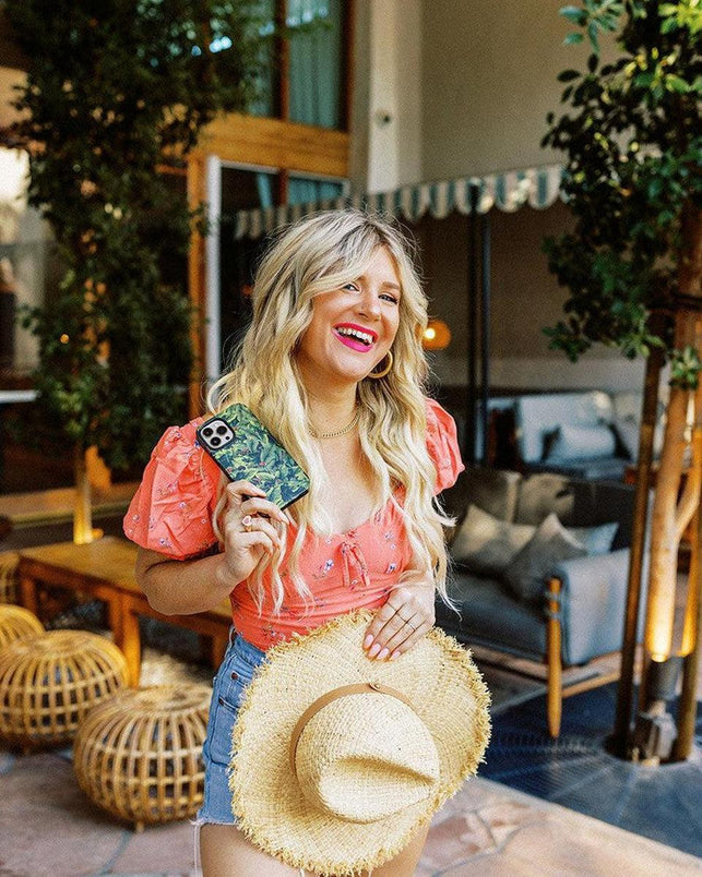 Sneaky Monkeys | Frida Kahlo Jungle Floral Case iPhone Case get.casely 