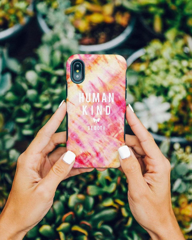 #SpreadHope x Ivory Ella | Human Kind Tie Dye Case iPhone Case get.casely 