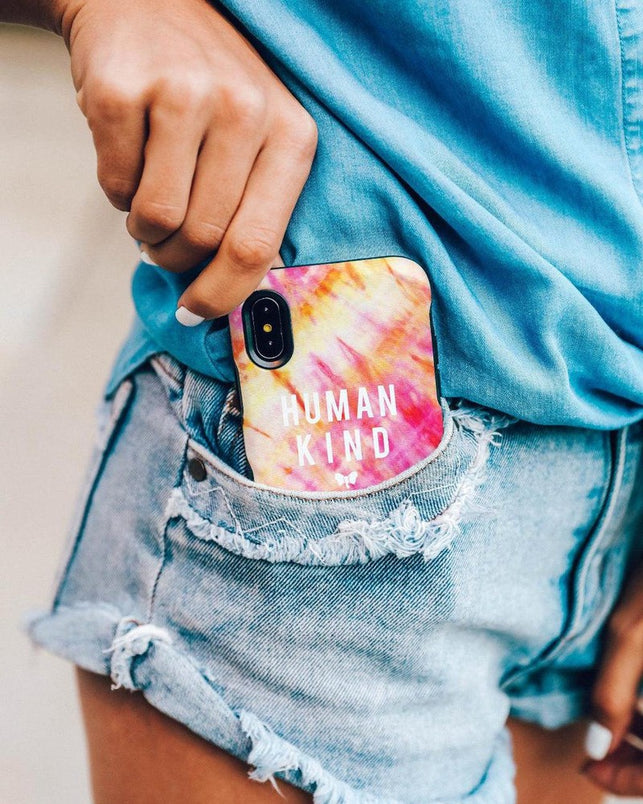 #SpreadHope x Ivory Ella | Human Kind Tie Dye Case iPhone Case get.casely 