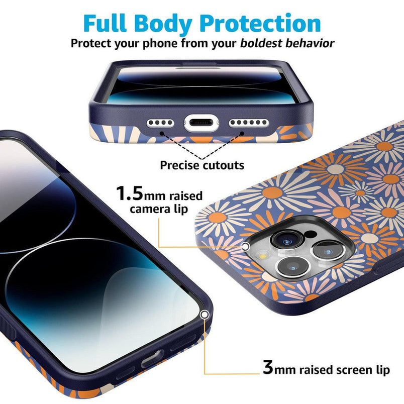 Spring Forward | Daisy Floral Case iPhone Case get.casely 