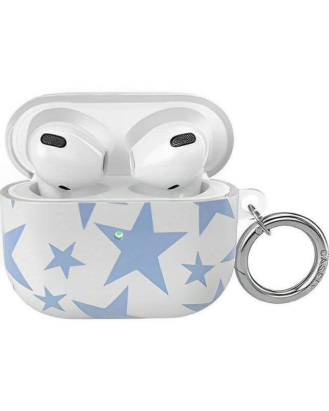 Stars Align | Blue & White Stars AirPods Case AirPods Case get.casely AirPods 3 Case 