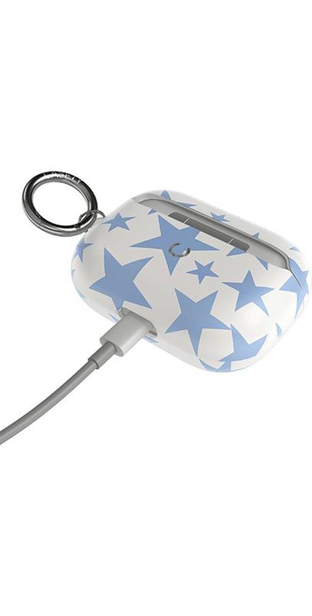 Stars Align Blue & White Stars AirPods Case - Thumbnail 4