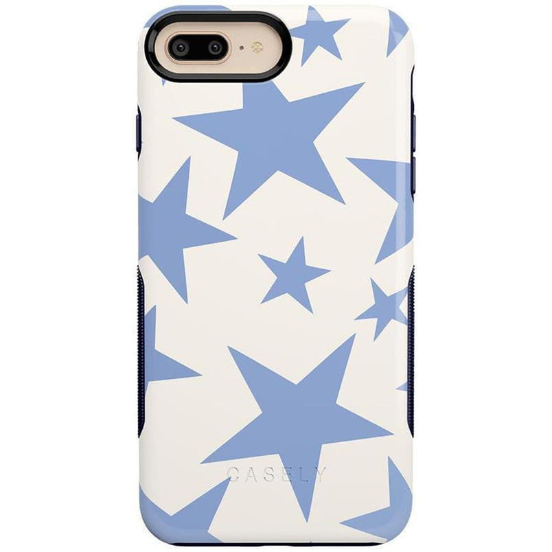 Stars Align | Blue & White Stars Case iPhone Case get.casely